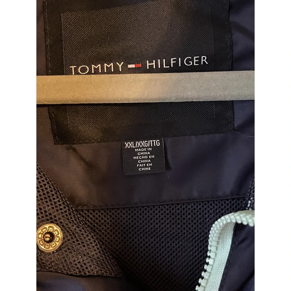 Men's 2XL NWT Seattle Kraken Tommy Hilfiger Anorak‎ Quarter-Zip Hoodie Jacket